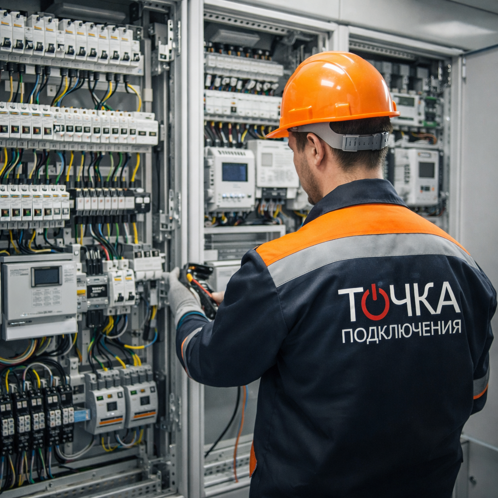 Электрощитовое оборудование на главной